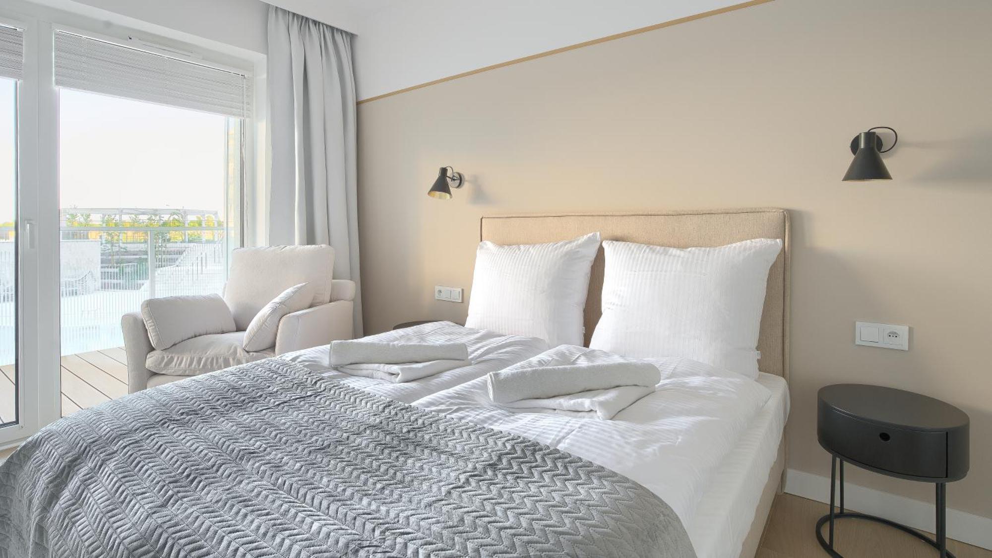 Apartamenty Sun & Snow Polanki Aqua Z Basenem Kołobrzeg Exteriör bild